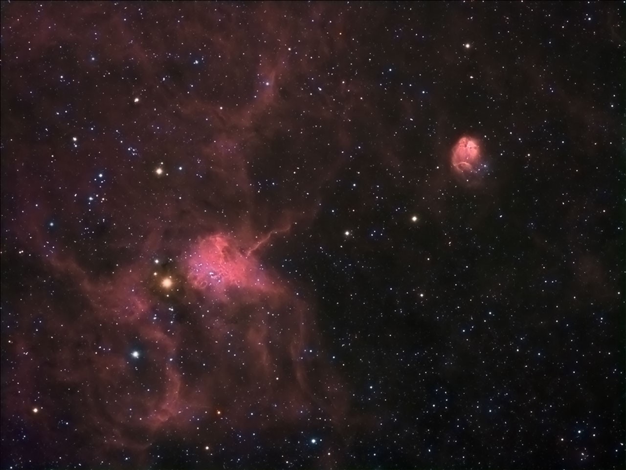 The Spider and the Fly — APOD for 2010-01-13