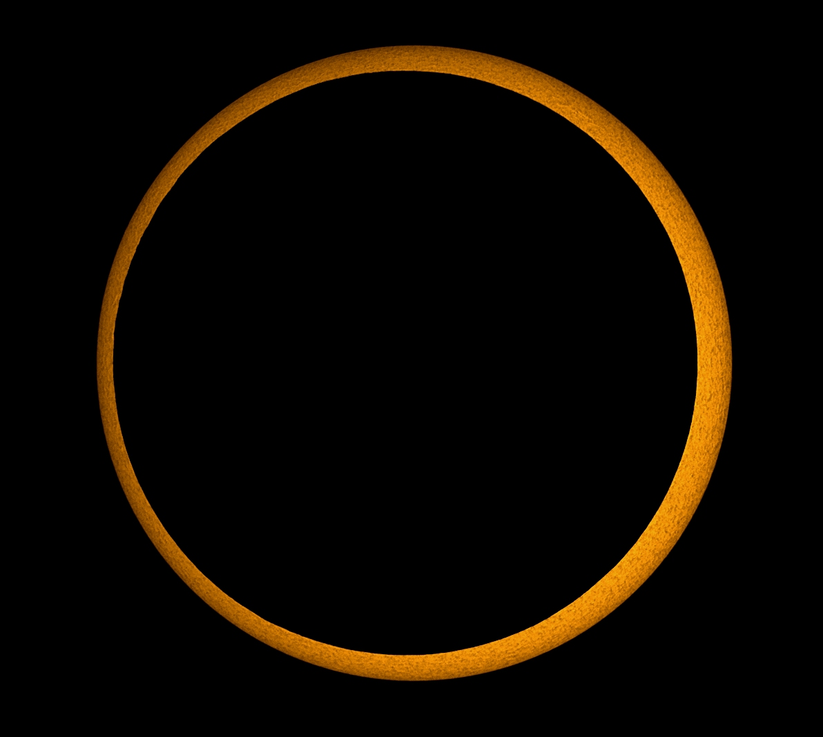 APOD: 2010 January 22 – Millennium Annular Solar Eclipse
