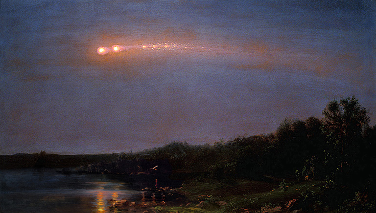APOD: 2010 July 22 – The Meteor of 1860