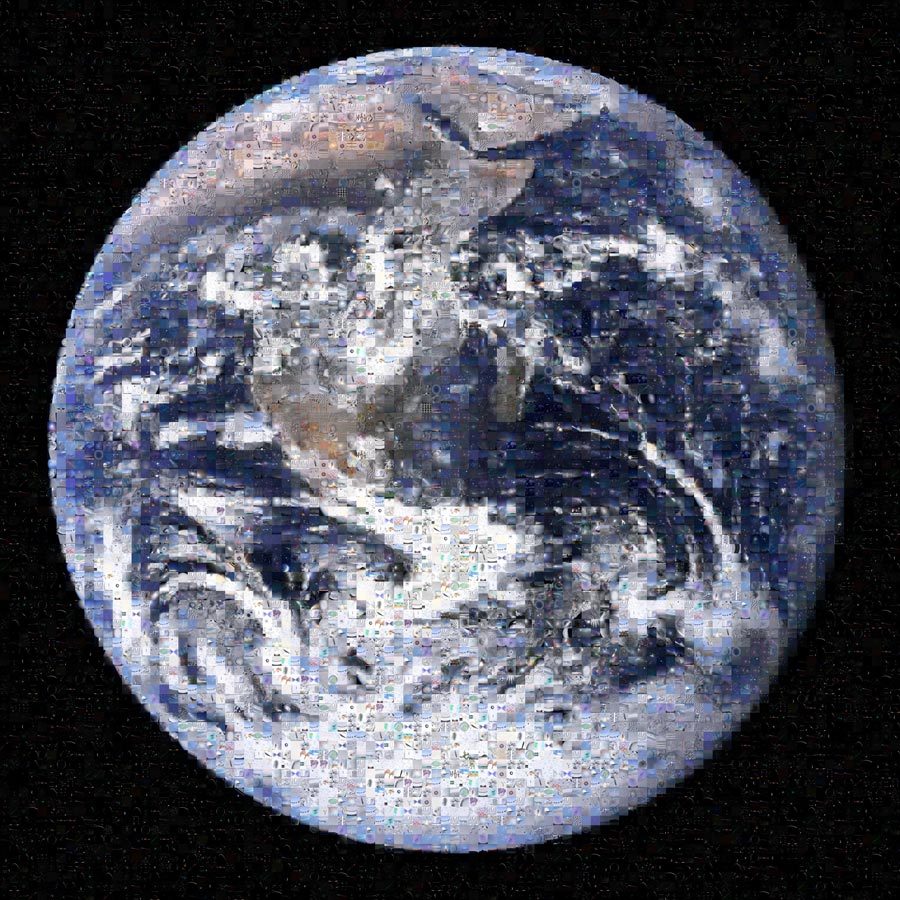 APOD: 2010 July 13 – Mosaic: Welcome to Planet Earth