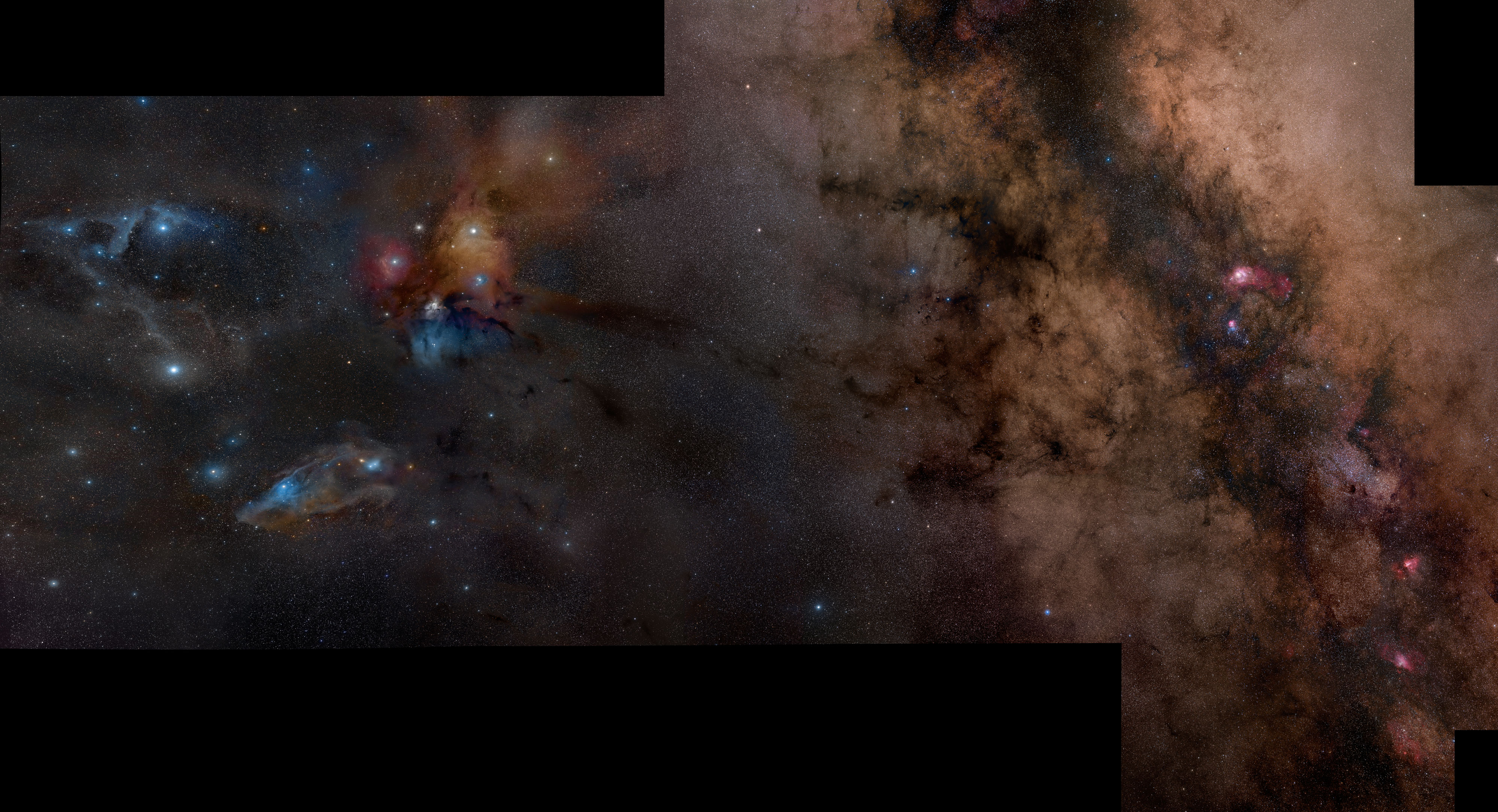 APOD: 2010 July 19 – Dark River Wide Field