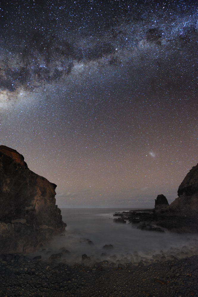 APOD: 2010 July 5 – The Milky Way Over Pulpit Rock