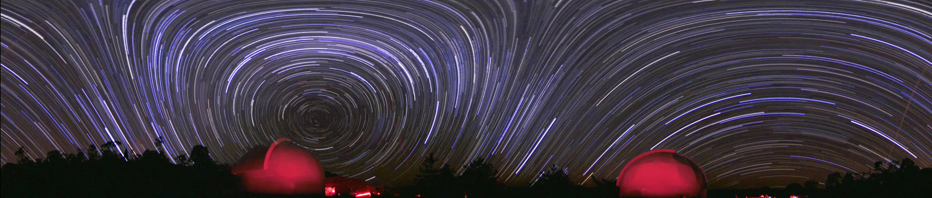 APOD: 2010 July 11 – Warped Sky: Star Trails Panorama