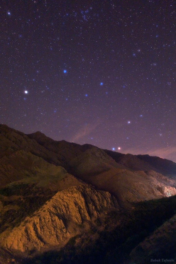 APOD: 2010 June 10 – Regulus and the Red Planet