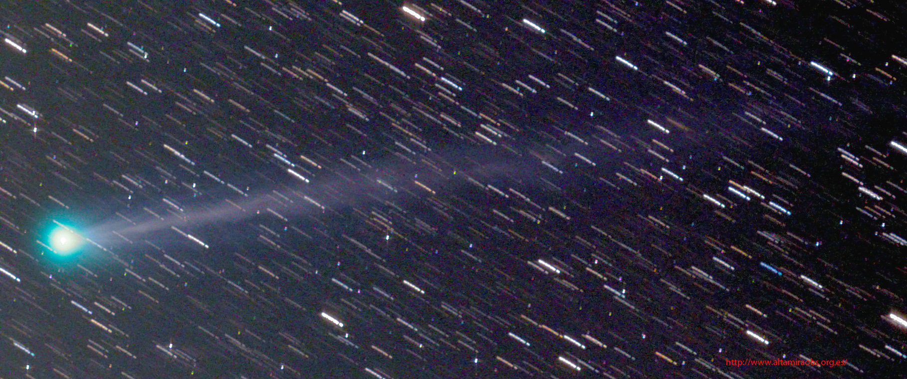 APOD: 2010 June 7 – Comet McNaught Becoming Visible to the Unaided Eye