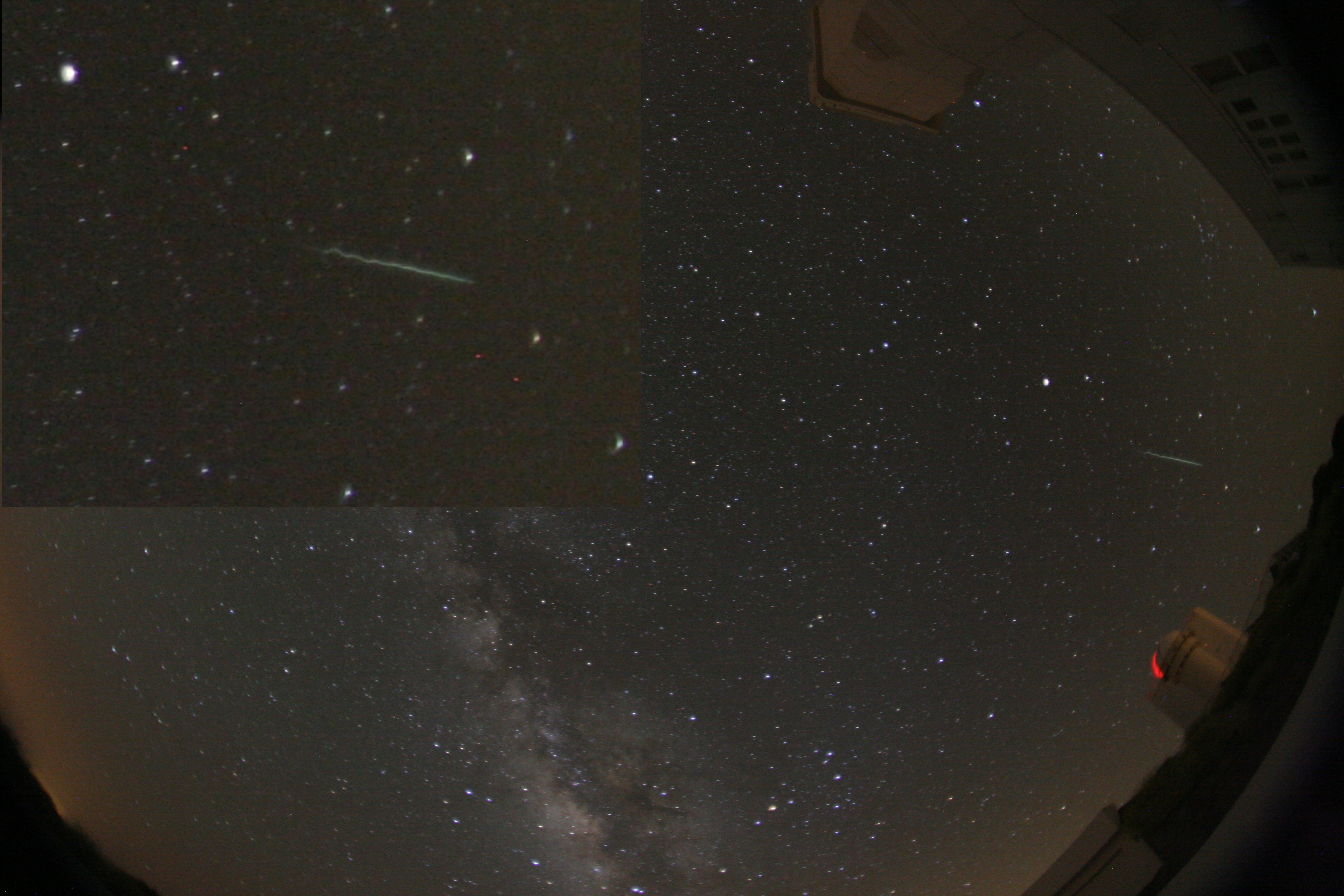 APOD: 2010 June 2 – A Twisted Meteor Trail Over Tenerife