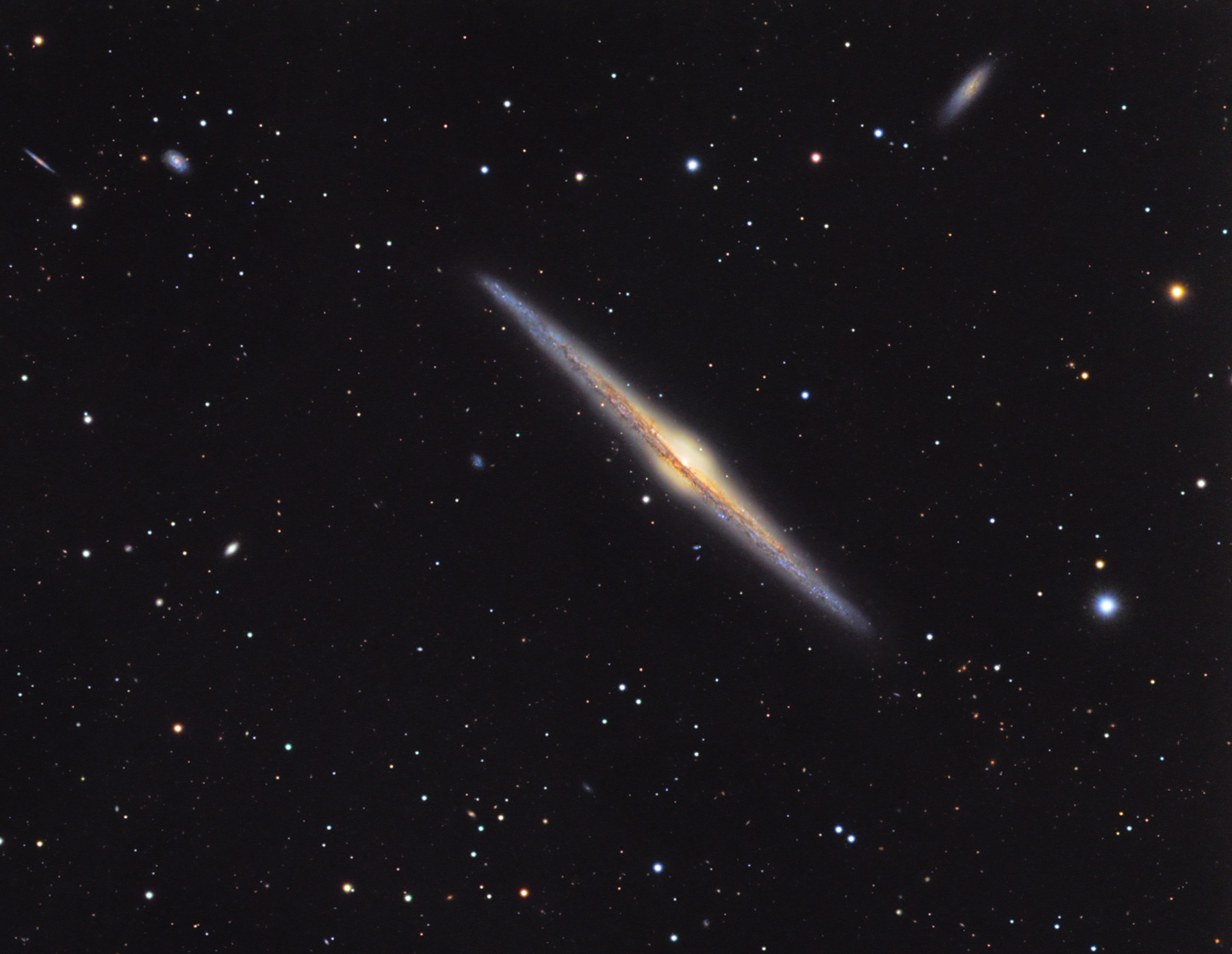 APOD: 2010 March 4 – NGC 4565: Galaxy on Edge