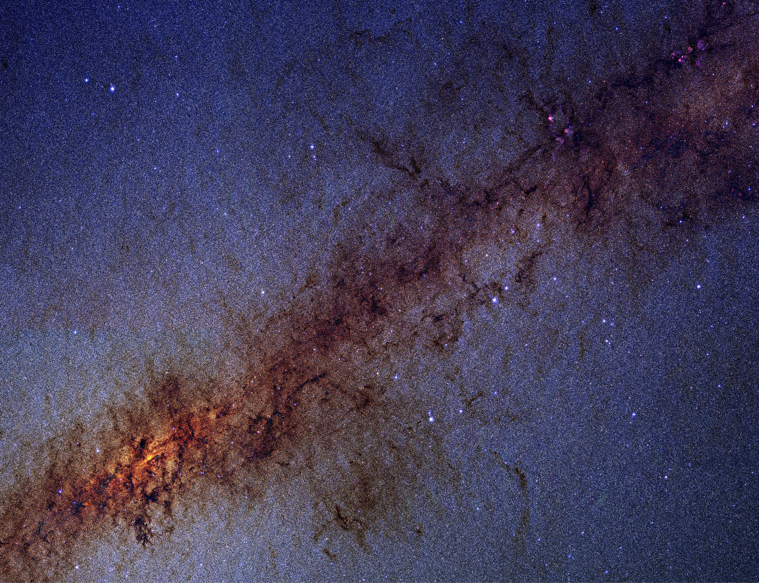 APOD: 2010 May 30 – The Galactic Center in Infrared from 2MASS