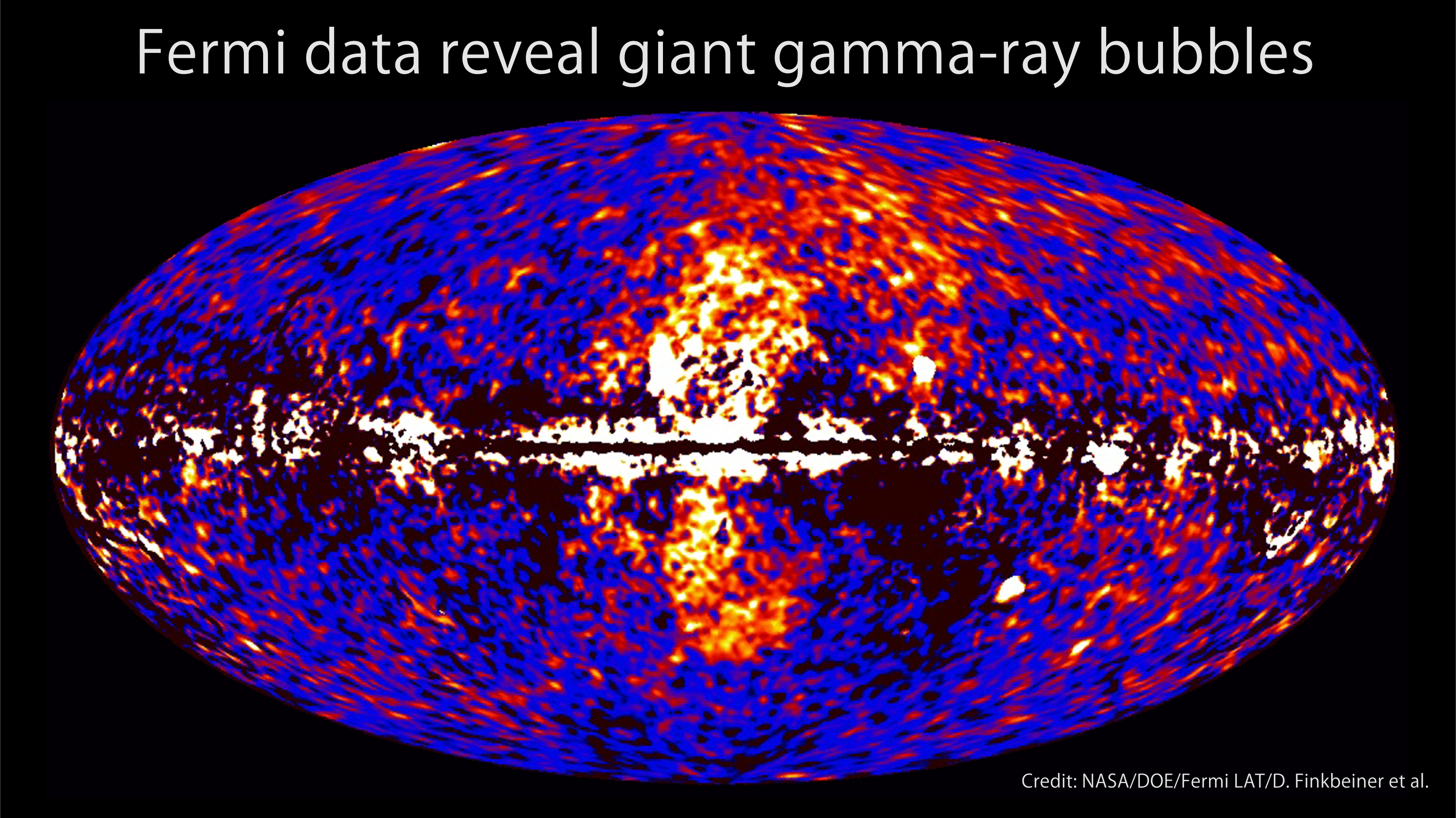 APOD: 2010 November 10 – Huge Gamma Ray Bubbles Found Around Milky Way