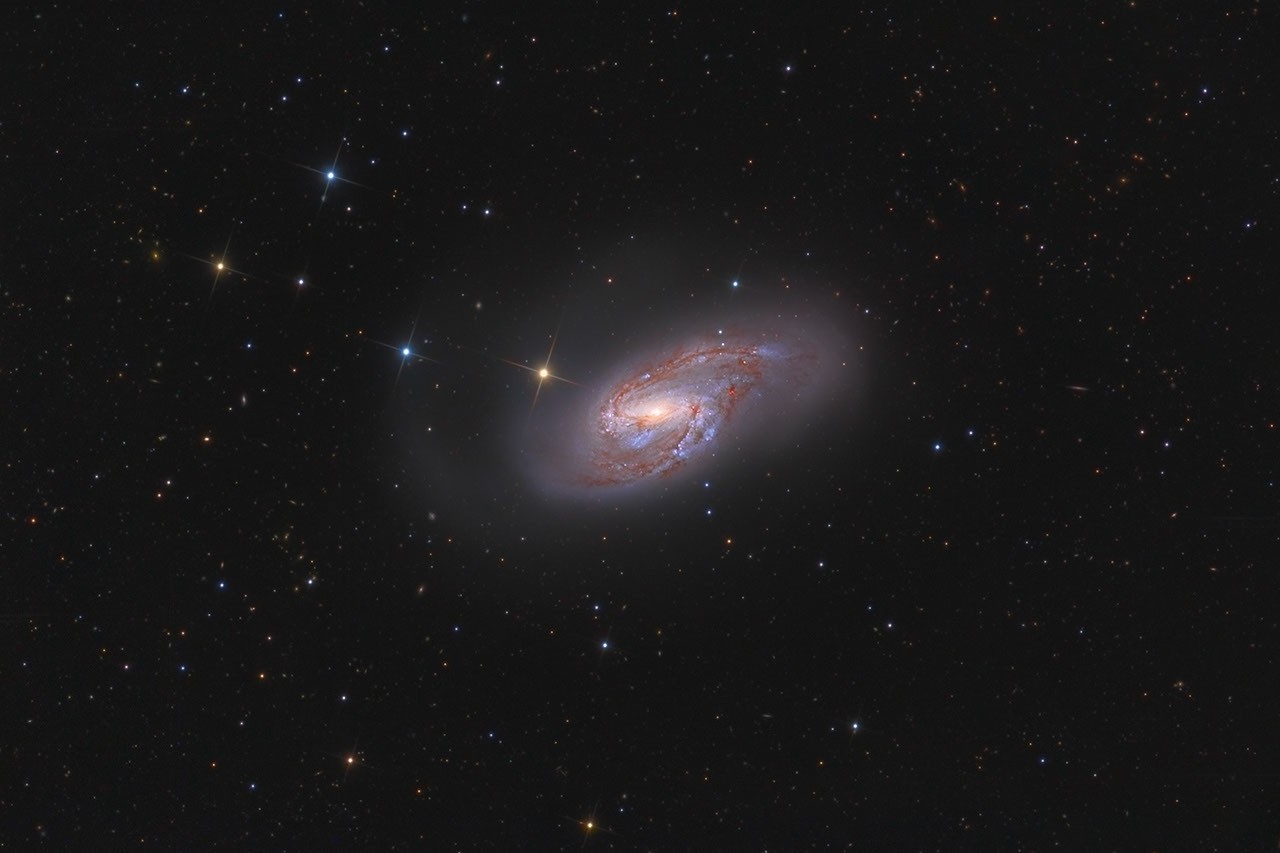 Spiral Galaxy M66 — APOD for 2010-11-13