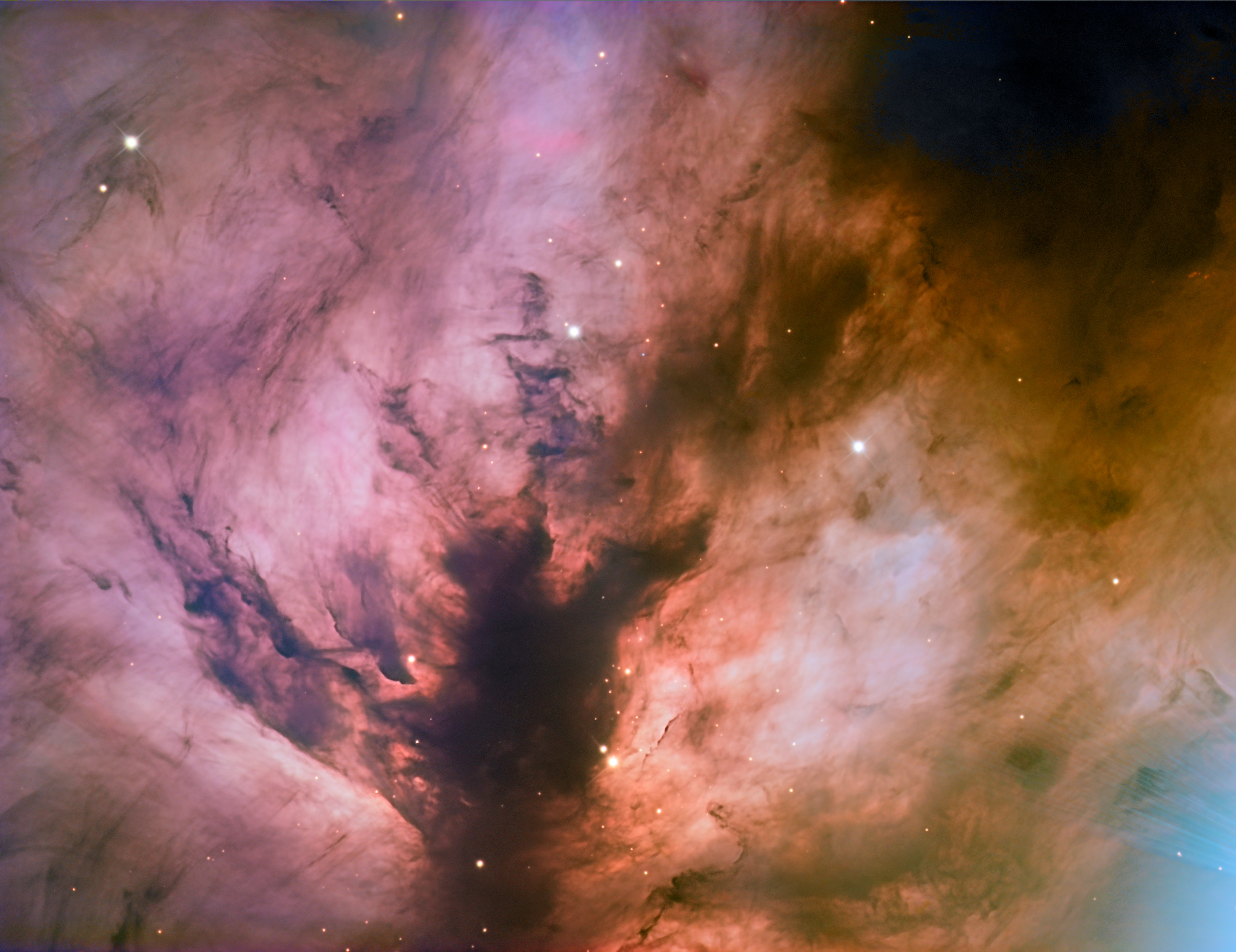 APOD: 2010 November 26 – Flame Nebula Close-Up