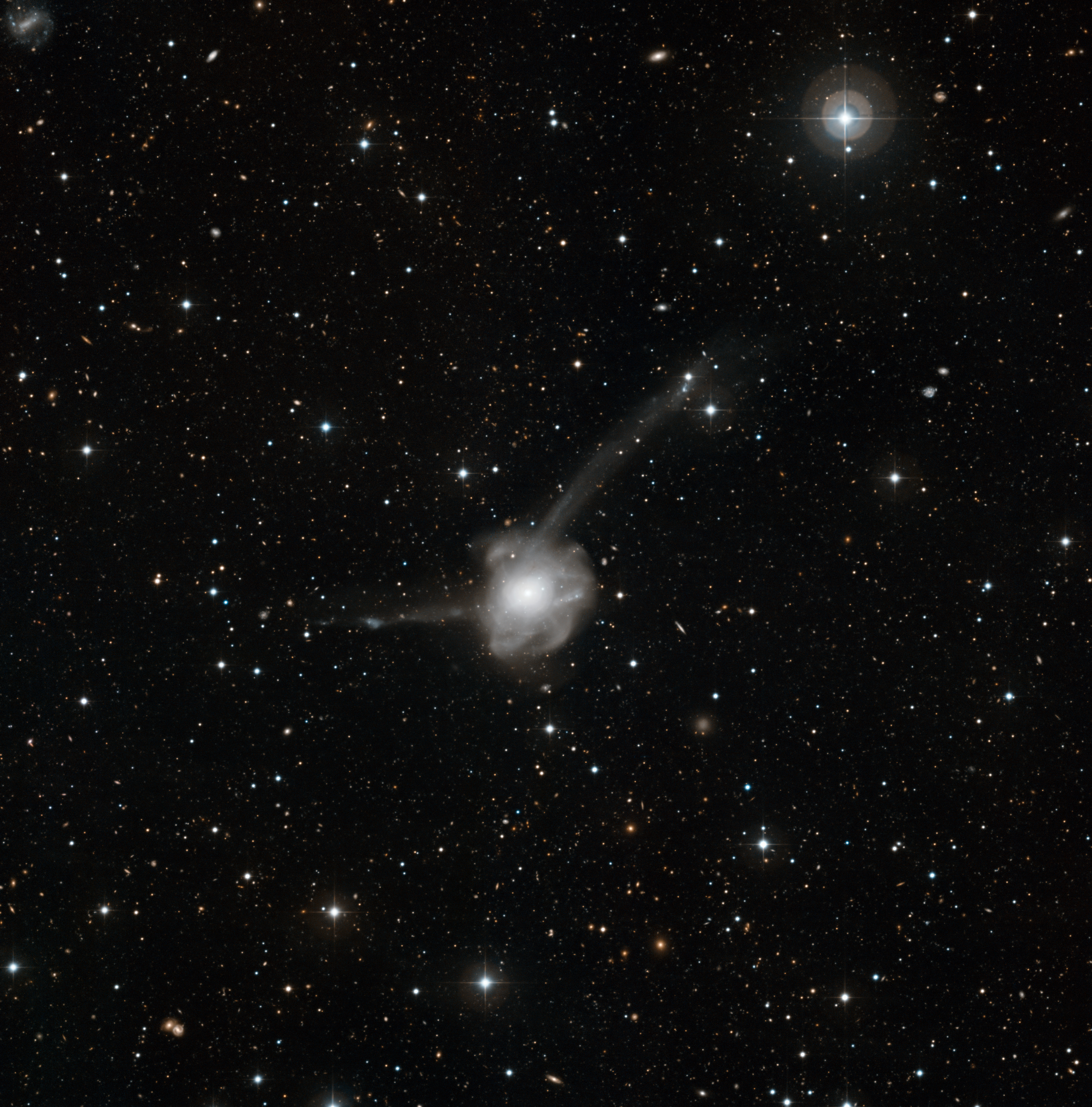 APOD: 2010 November 16 – Atoms for Peace Galaxy Collision