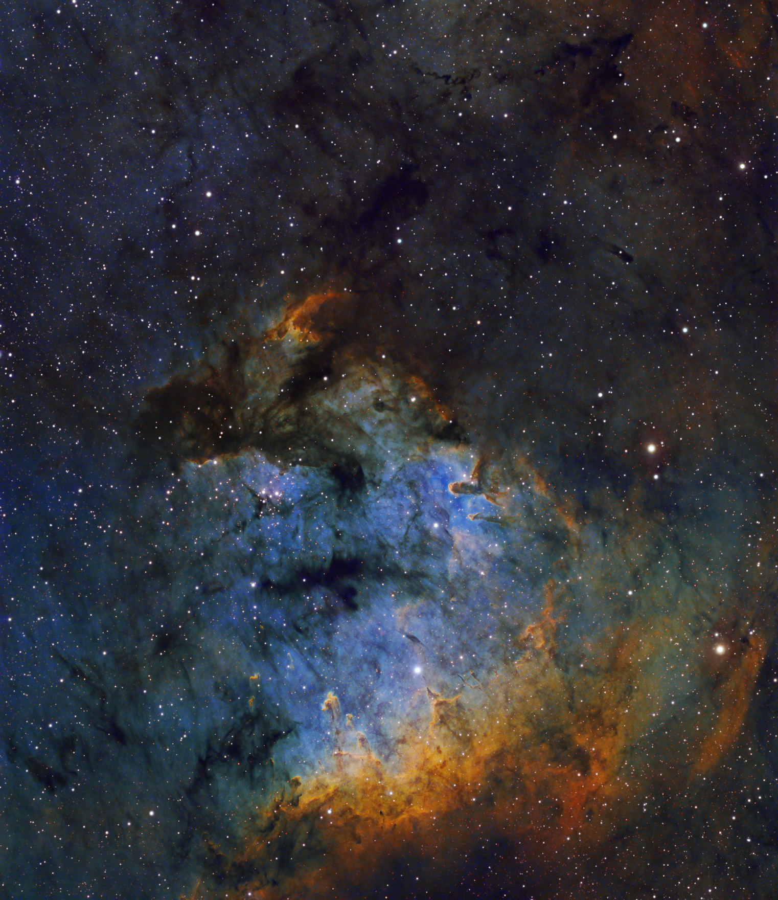 APOD: 2010 October 22 – NGC 7822 in Cepheus