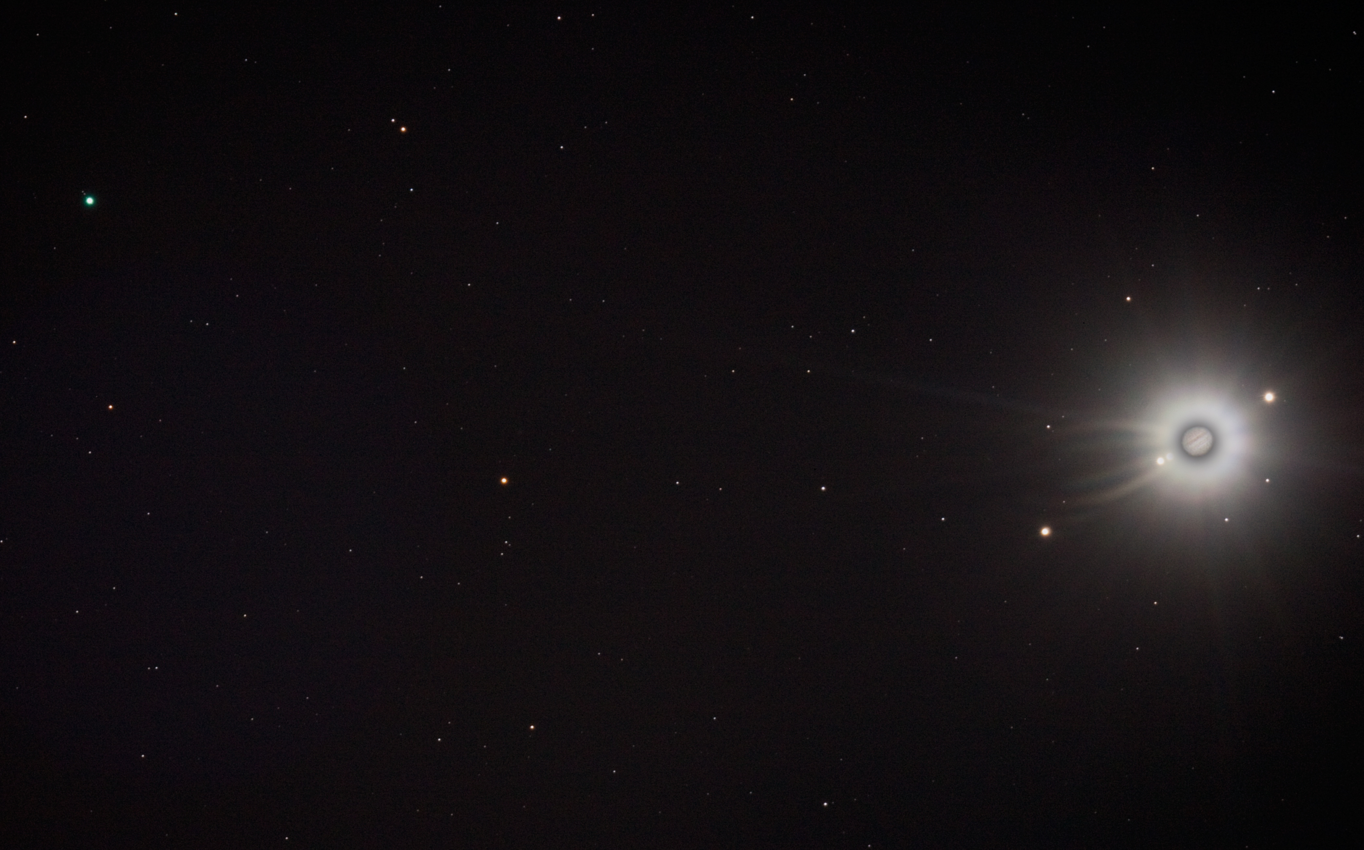 APOD: 2010 October 8 – Two Planet Opposition