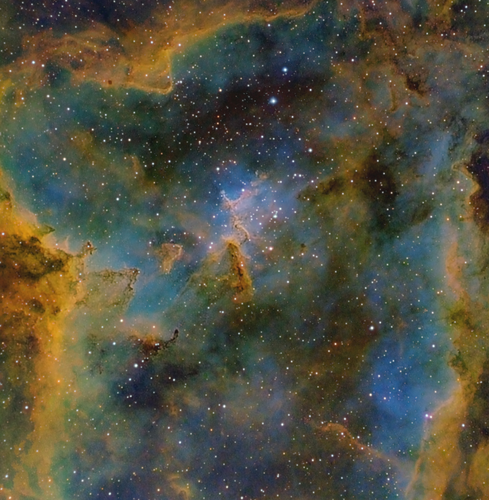APOD: 2010 September 25 – Melotte 15 in the Heart