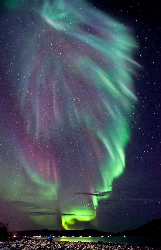 Aurora Over Norway — APOD for 2010-09-20