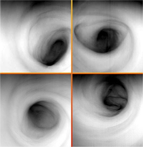 Venus South Polar Vortex — APOD for 2010-09-28