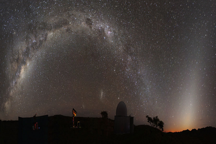 APOD: 2010 September 13 – Zodiacal Light Over Namibia