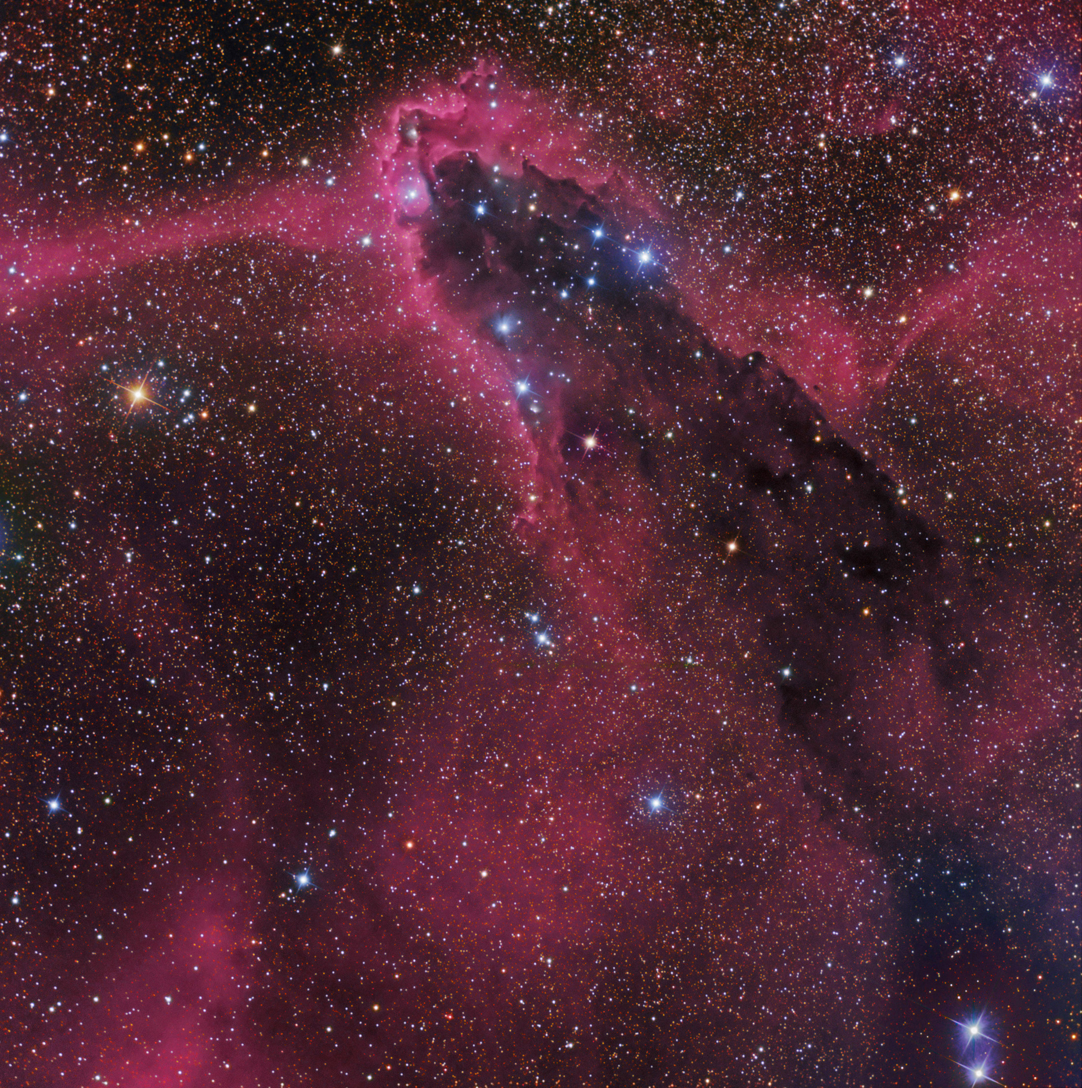 APOD: 2011 April 27 – The Dark Tower in Scorpius