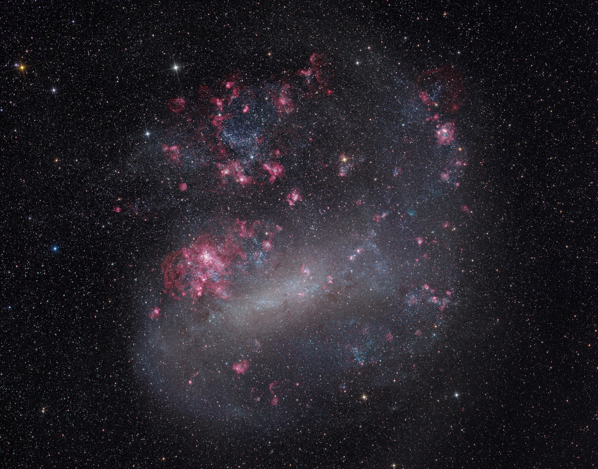 APOD: 2011 April 26 – Hydrogen in the LMC