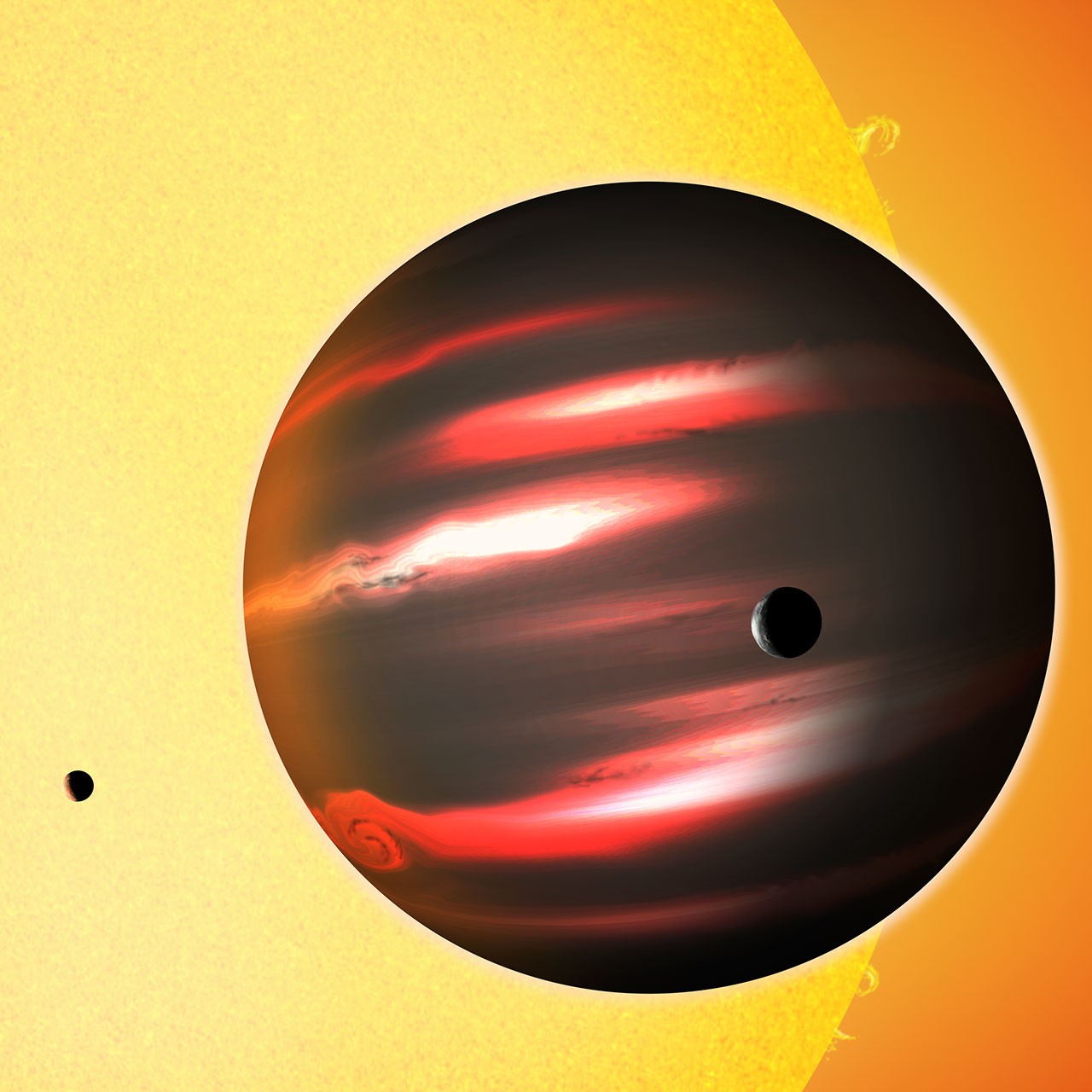 TrES 2b: Dark Planet — APOD for 2011-08-22