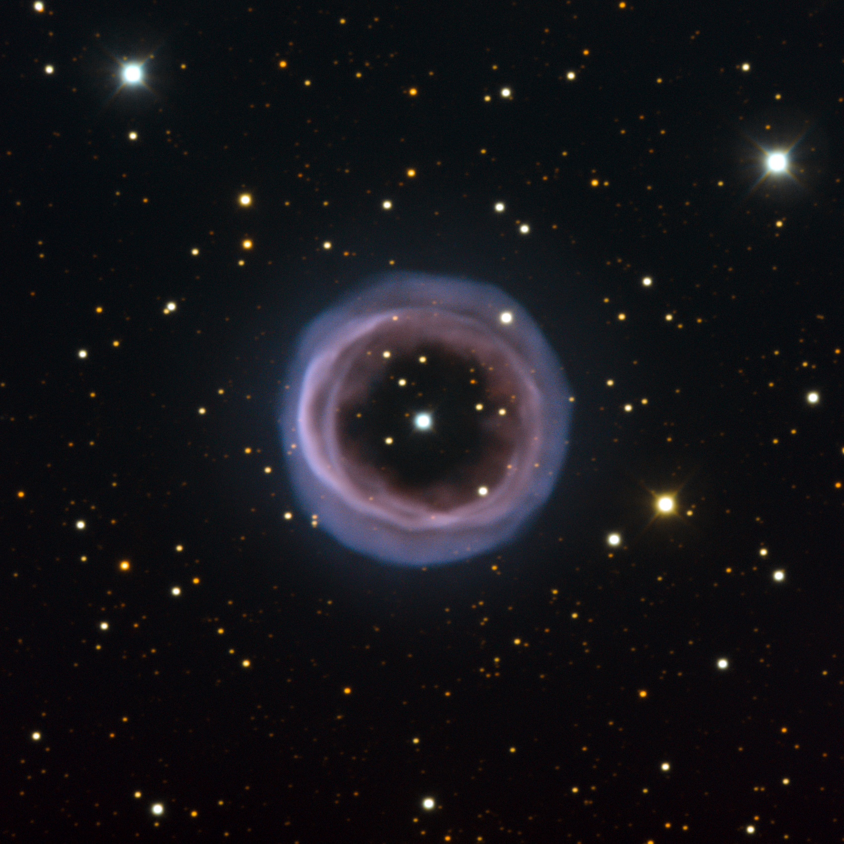 APOD: 2011 August 16 – Shapley 1: An Annular Planetary Nebula