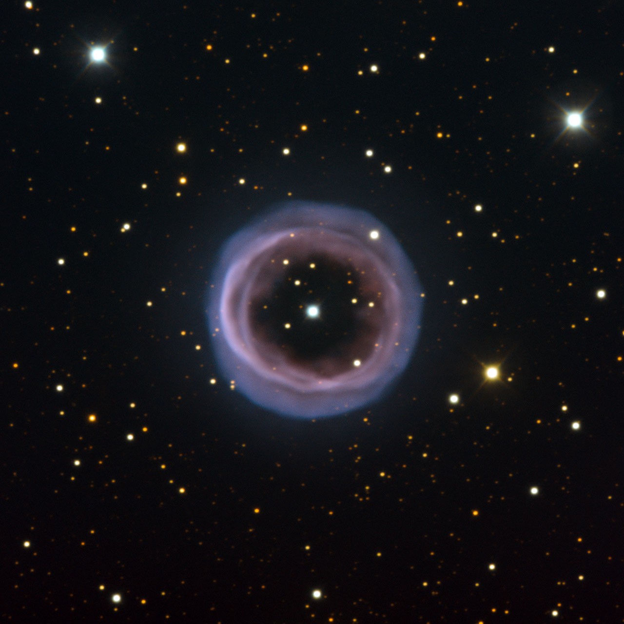 APOD: 2011 August 16 - Shapley 1: An Annular Planetary Nebula - NASA Science