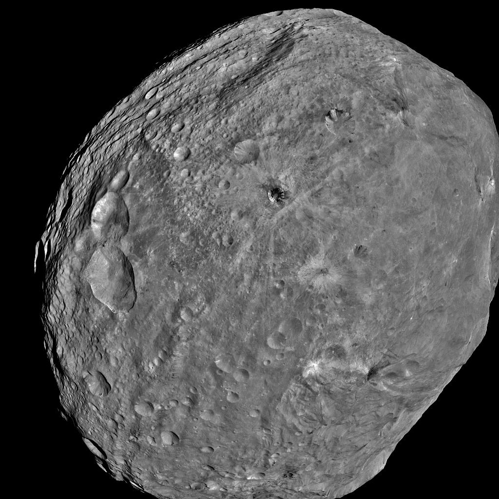 APOD: 2011 August 2 – Asteroid Vesta Full Frame