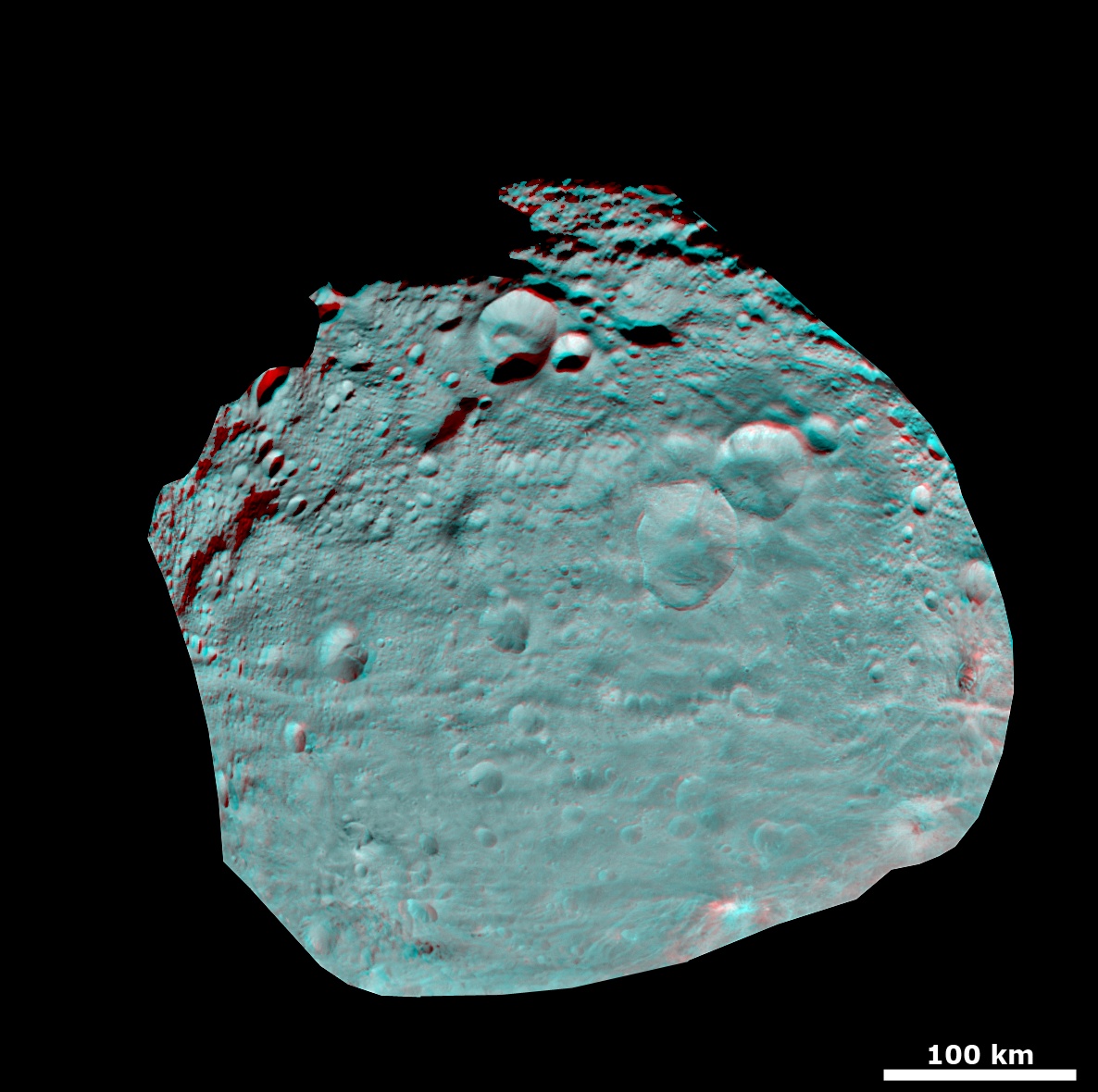 APOD: 2011 August 20 – Stereo Vesta