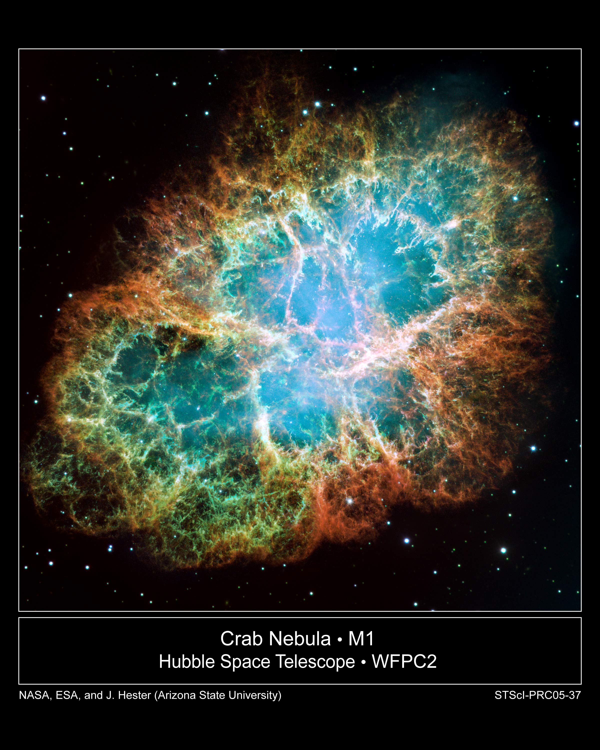 APOD: 2011 December 25 – M1: The Crab Nebula from Hubble