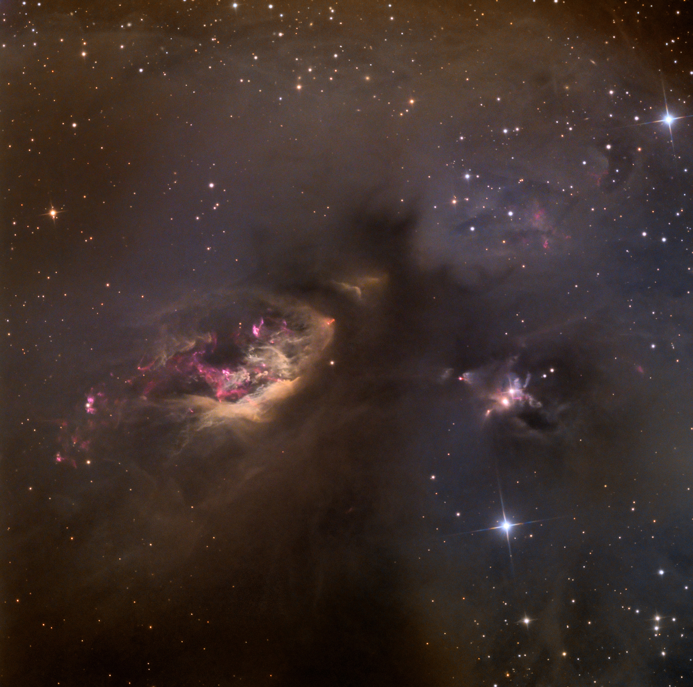 APOD: 2011 December 8 – Sh2-239: Celestial Impasto