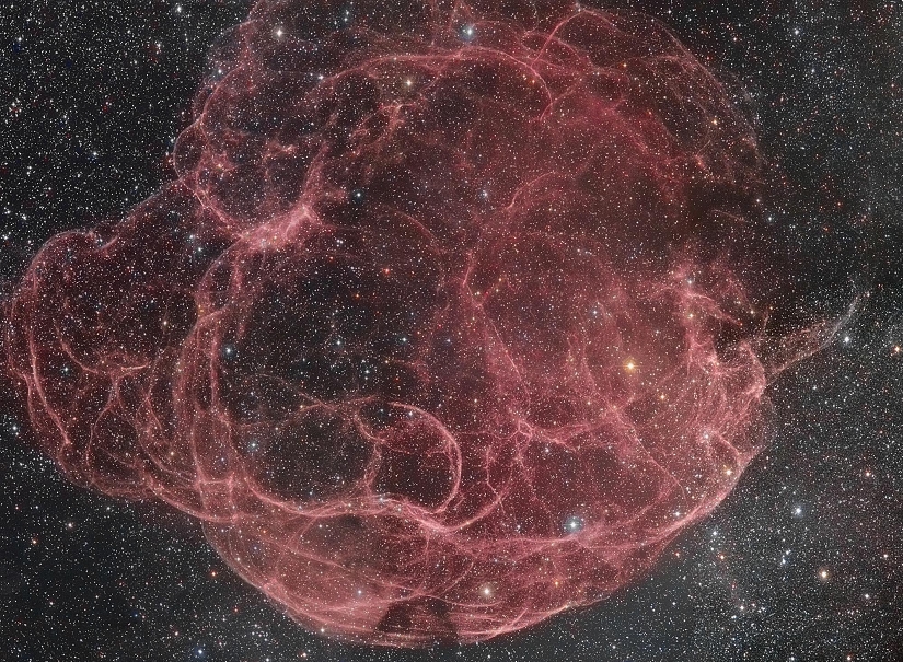 APOD: 2011 February 12 – Simeis 147: Supernova Remnant
