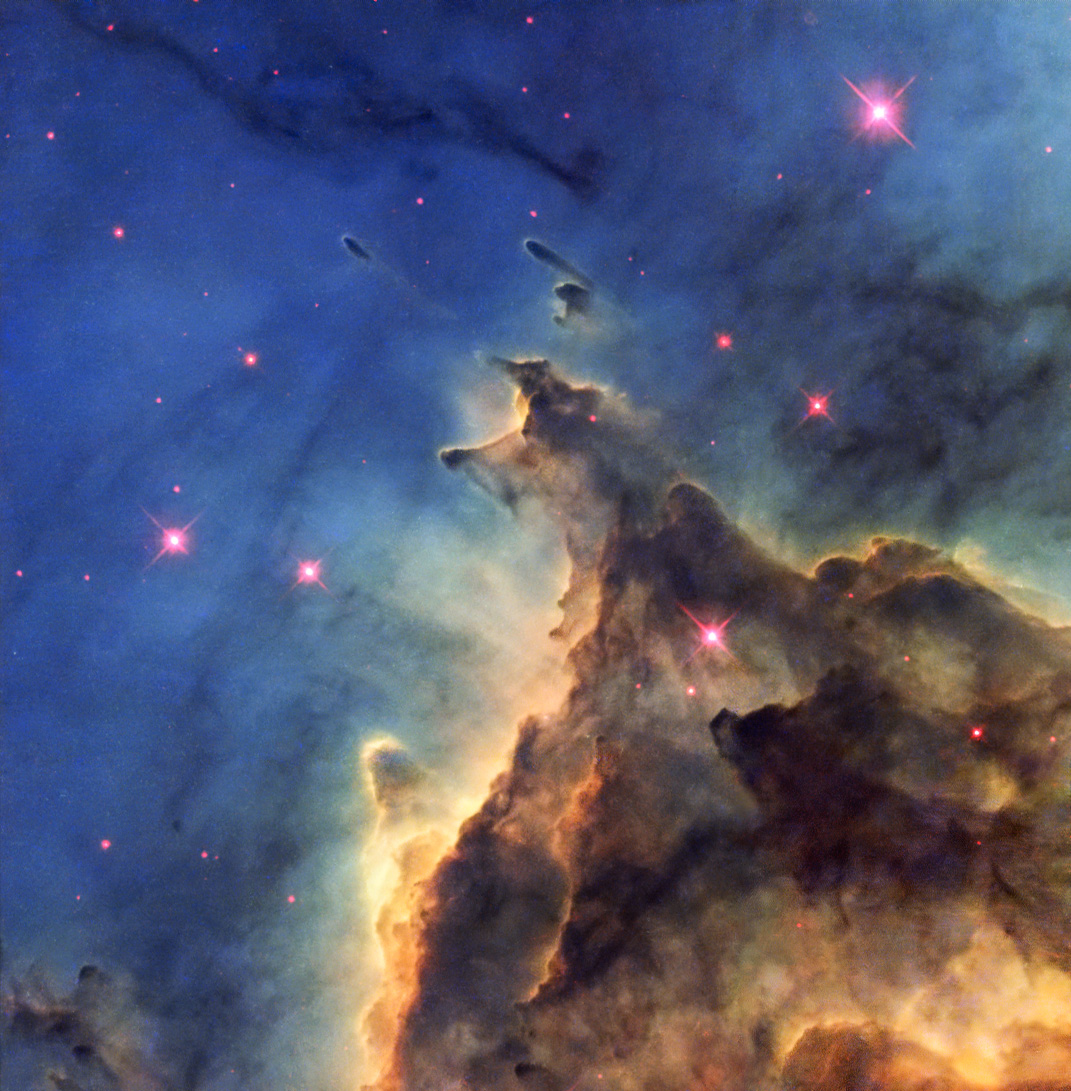 APOD: 2011 February 9 – NGC 2174: Stars Versus Mountains