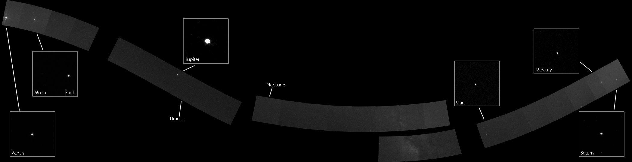 APOD: 2011 February 23 – The Solar System from MESSENGER