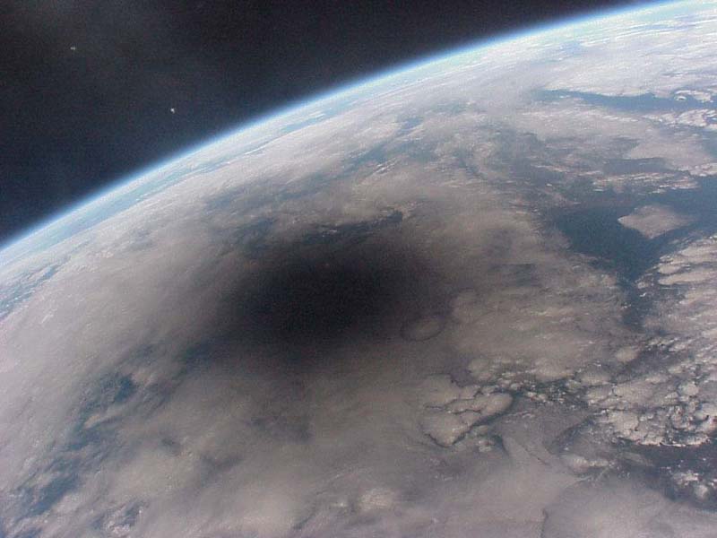 APOD: 2011 January 2 – Looking Back at an Eclipsed Earth
