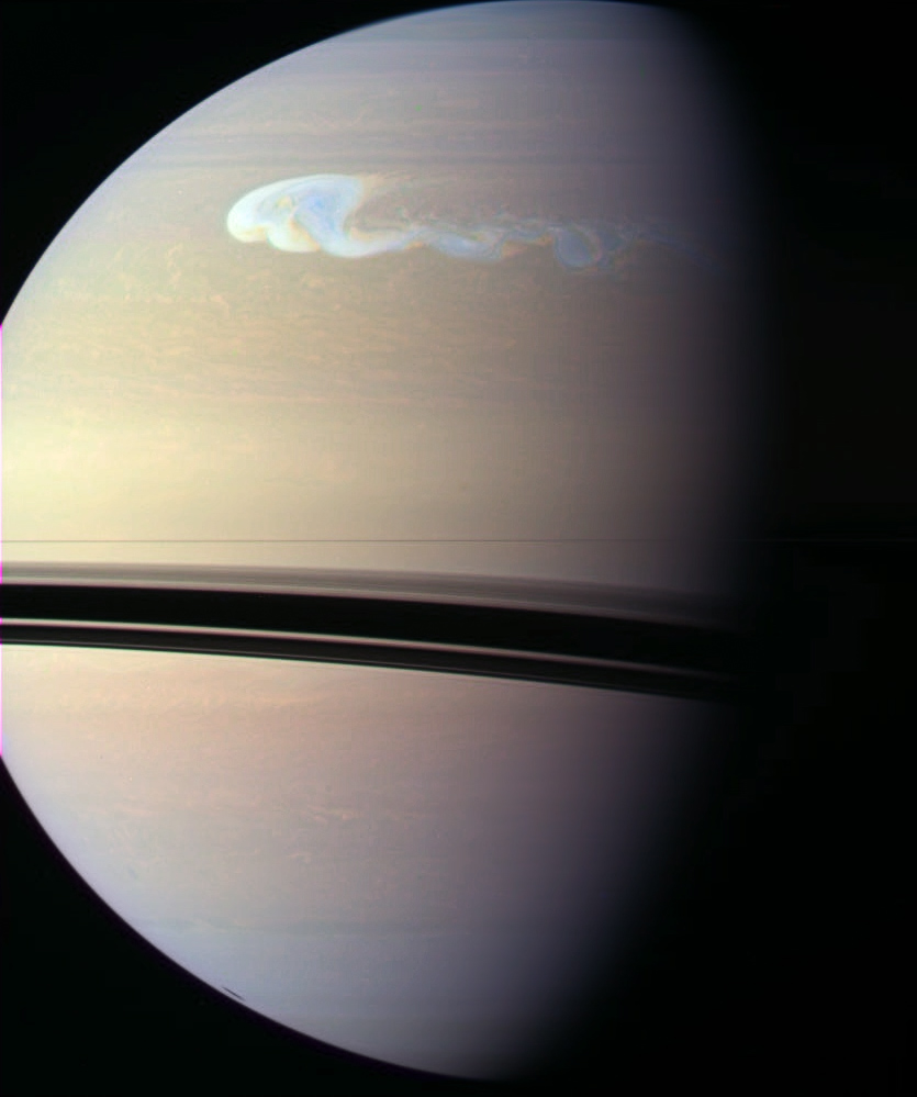 APOD: 2011 January 19 – Saturn Storm