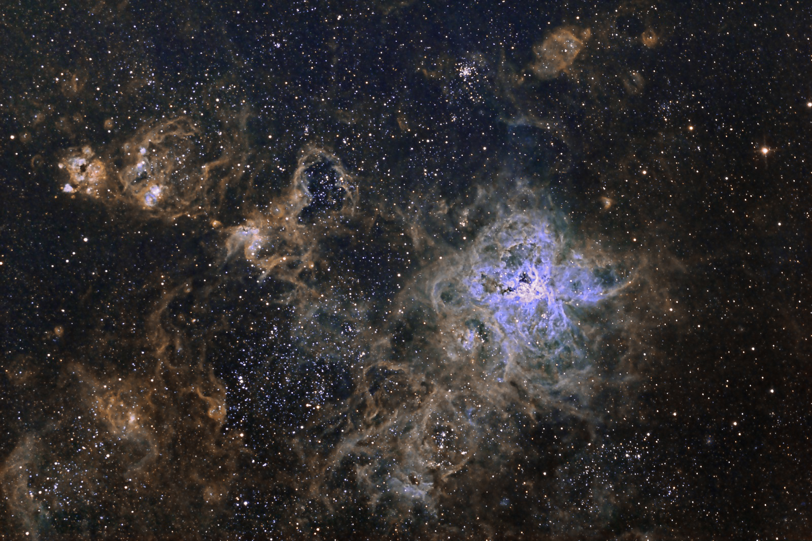 APOD: 2011 January 11 – The Cosmic Web of the Tarantula Nebula