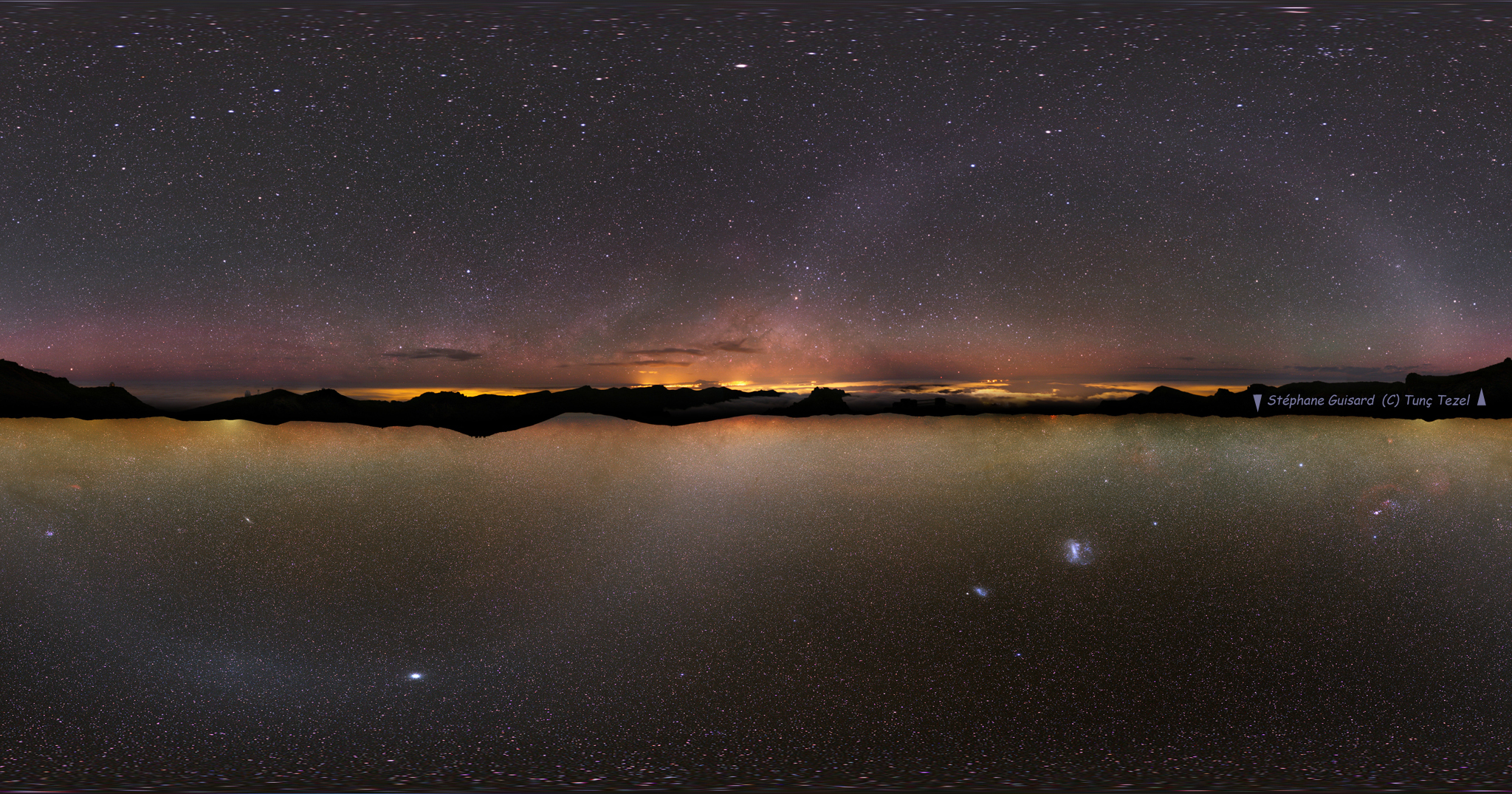 APOD: 2011 July 30 – A Tale of Two Hemispheres