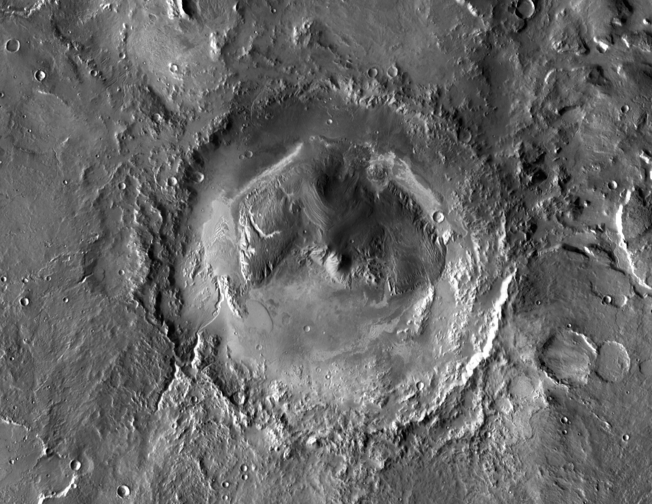 APOD: 2011 July 29 – Gale Crater