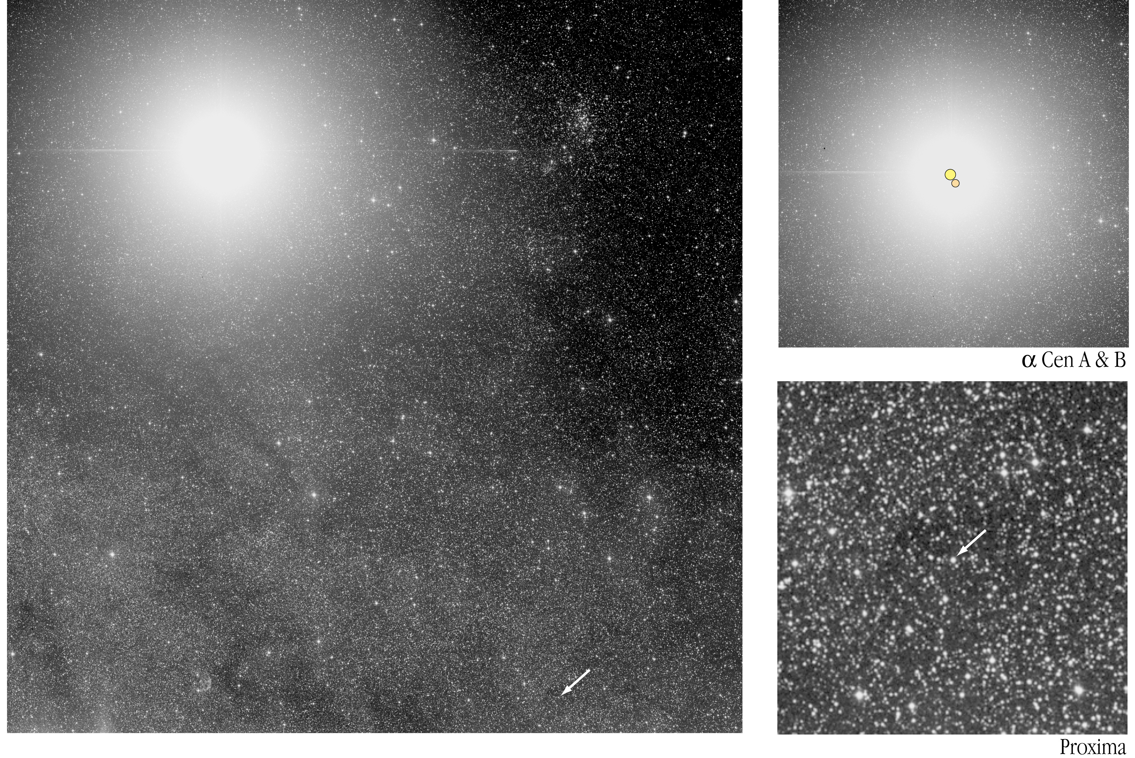 APOD: 2011 July 3 – Alpha Centauri: The Closest Star System