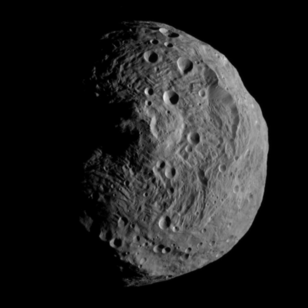 APOD: 2011 July 19 – Vesta Vista