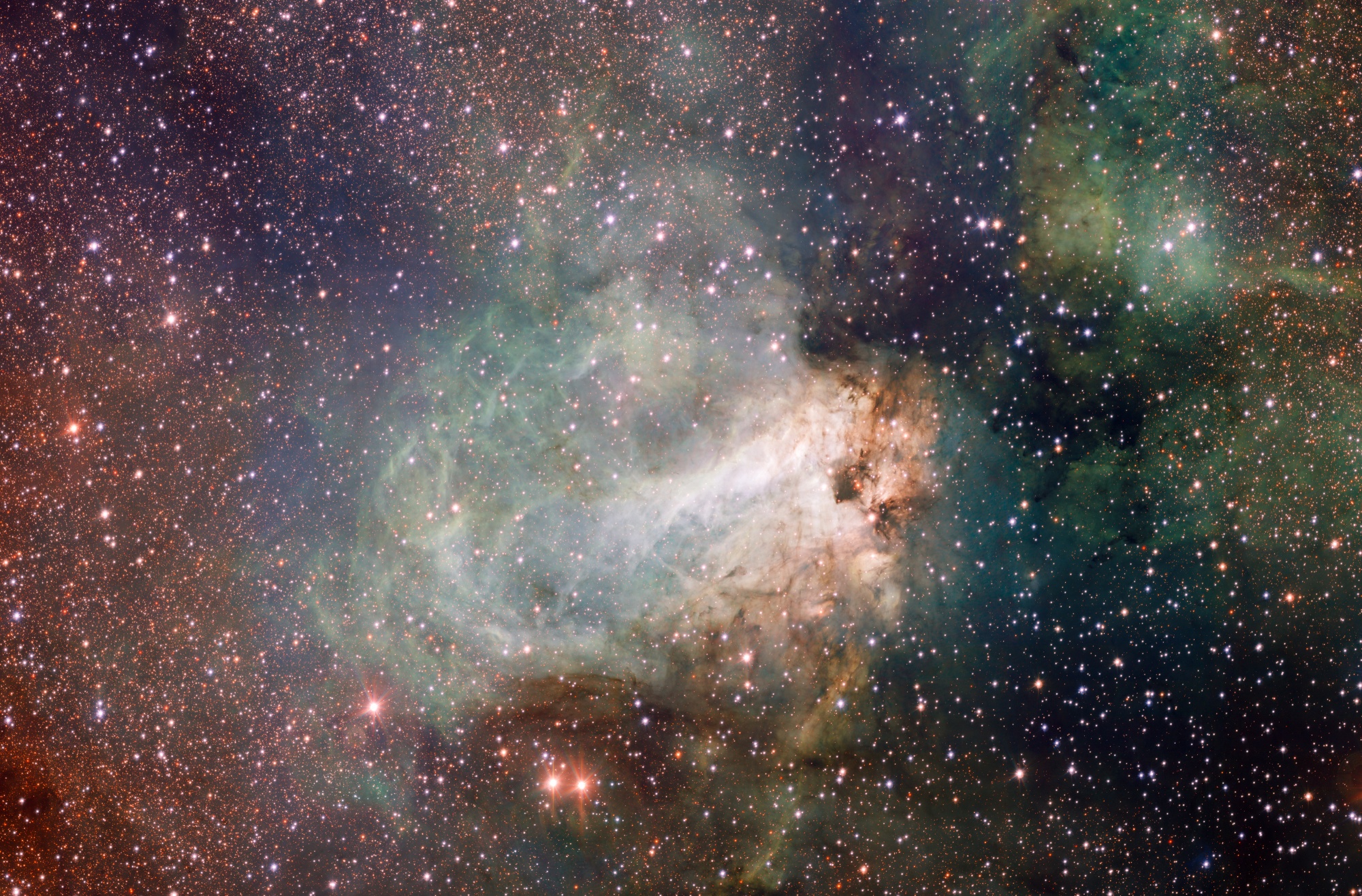 APOD: 2011 June 30 – Star Factory Messier 17