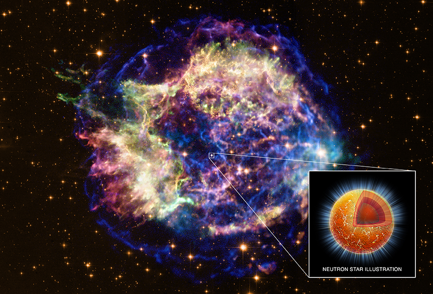 APOD: 2011 March 5 – Cooling Neutron Star