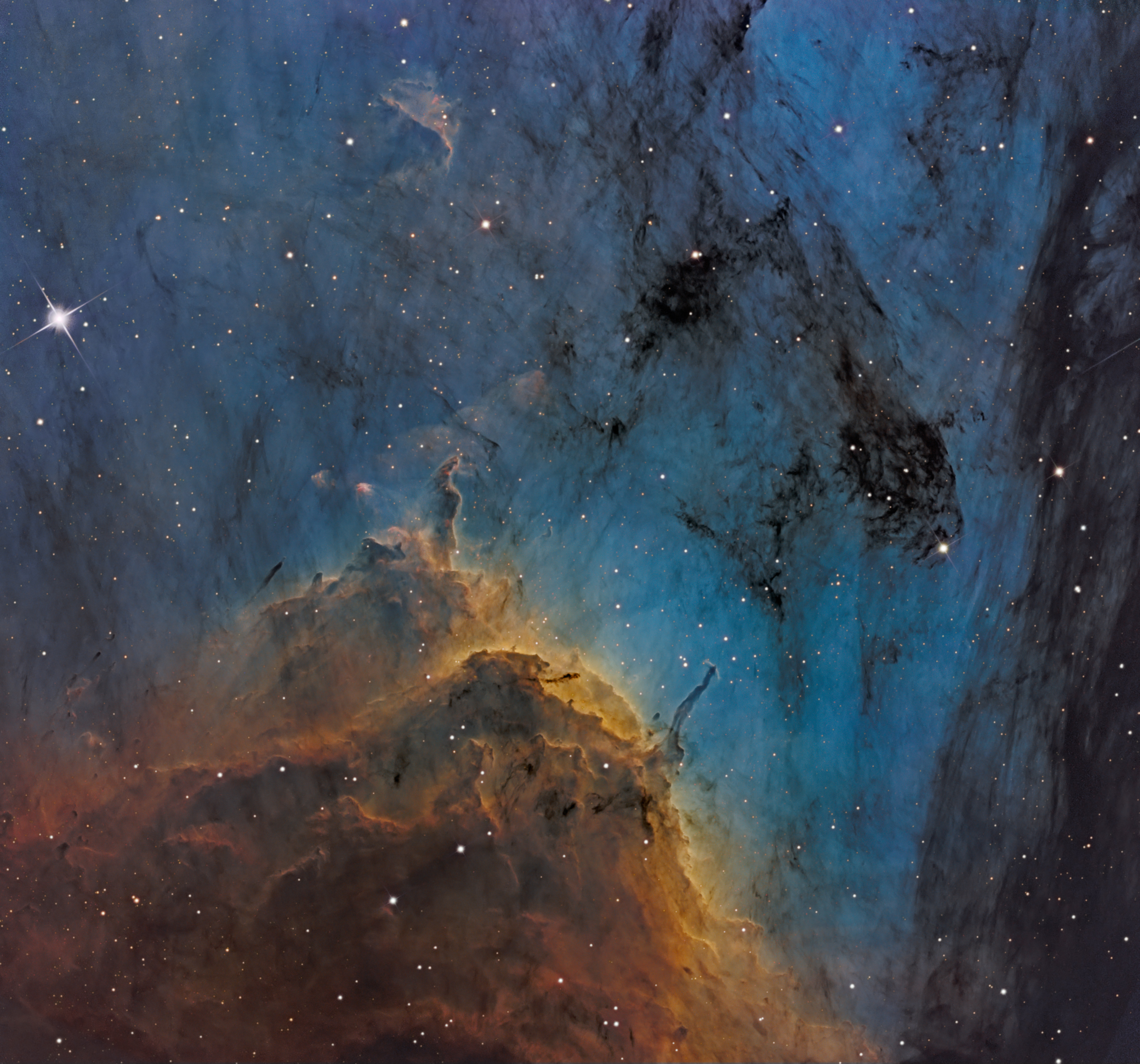APOD: 2011 November 26 – Pelican Nebula Close Up