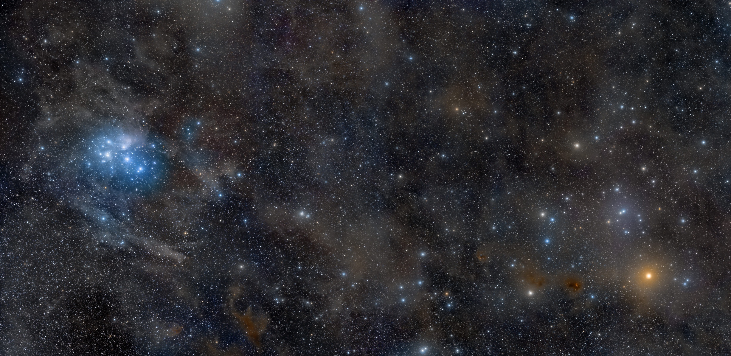 APOD: 2011 November 17 – Pleiades to Hyades