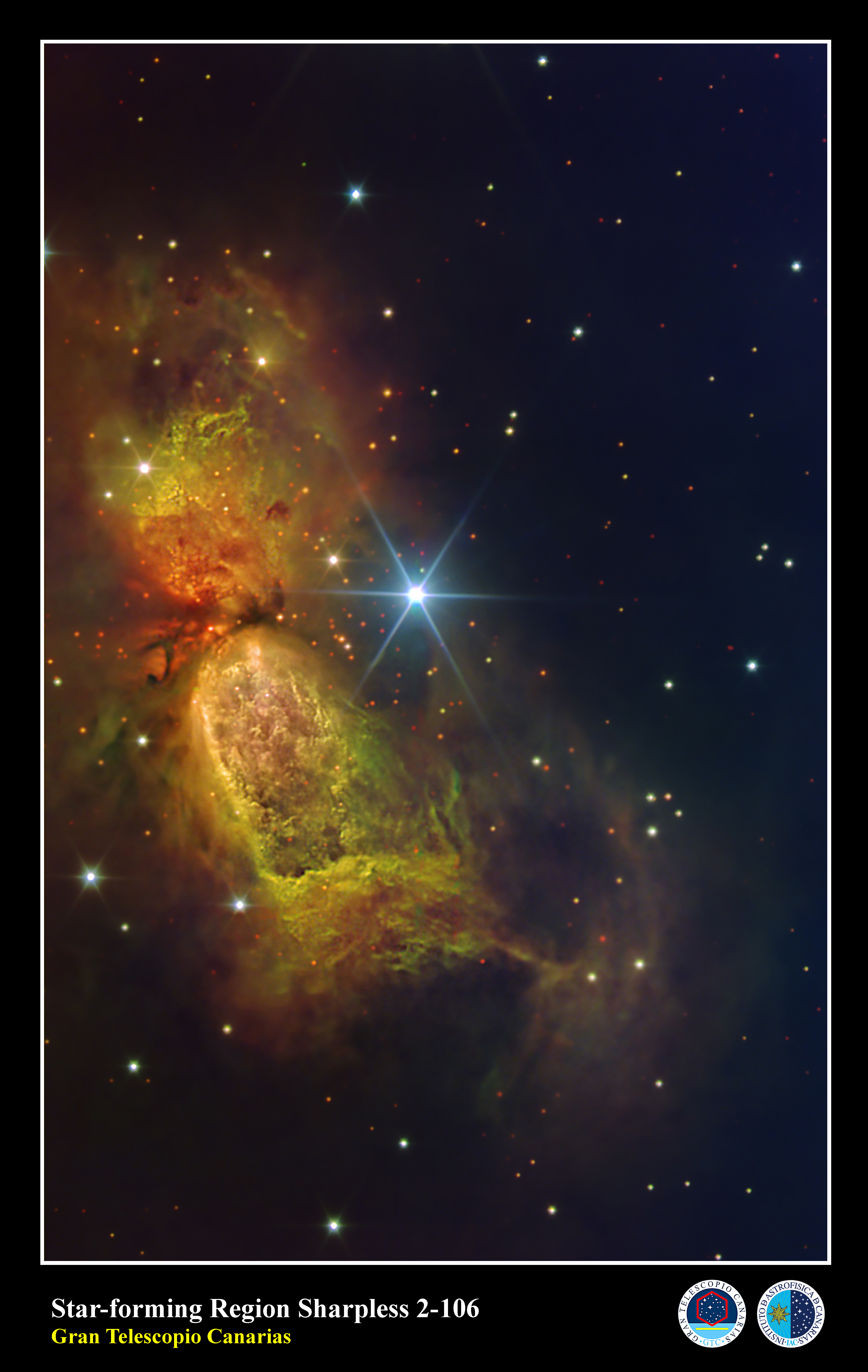 APOD: 2011 November 7 – Star Forming Region S106