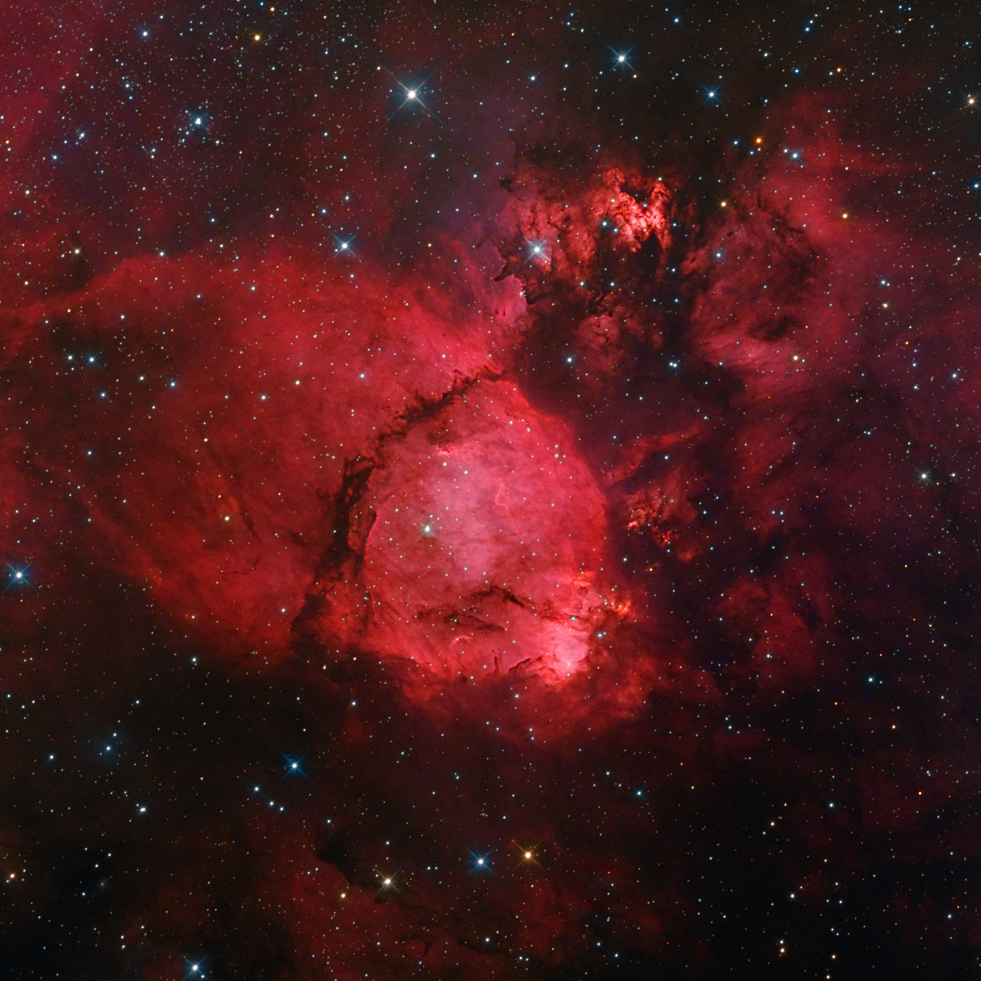APOD: 2011 October 13 – The Color of IC 1795