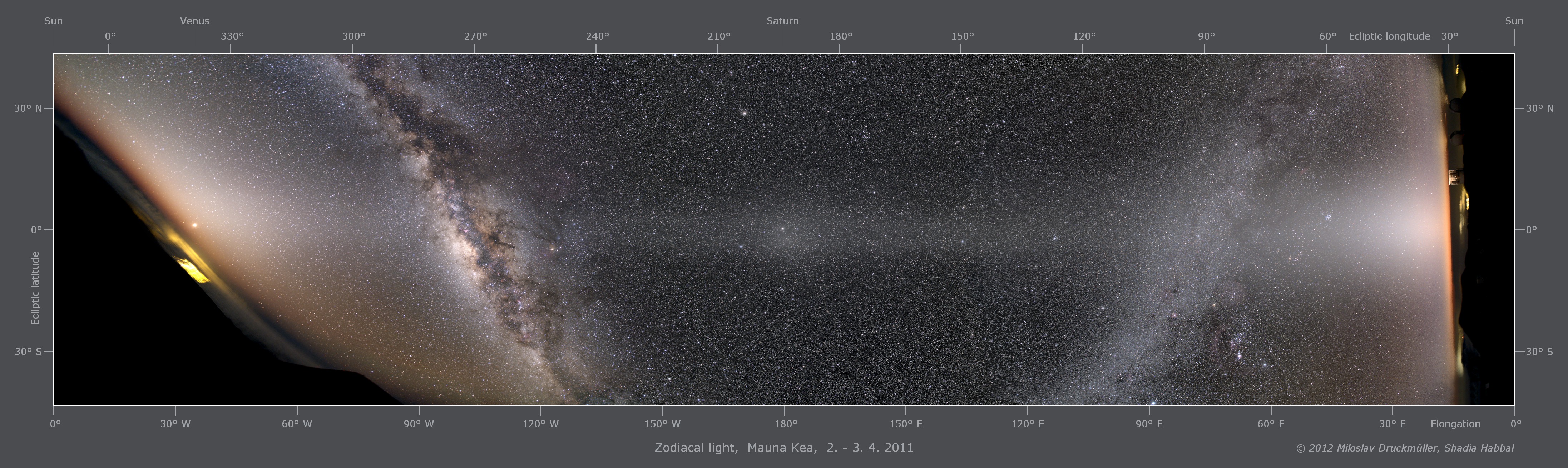 APOD: 2012 April 5 – Zodiacal Light Panorama