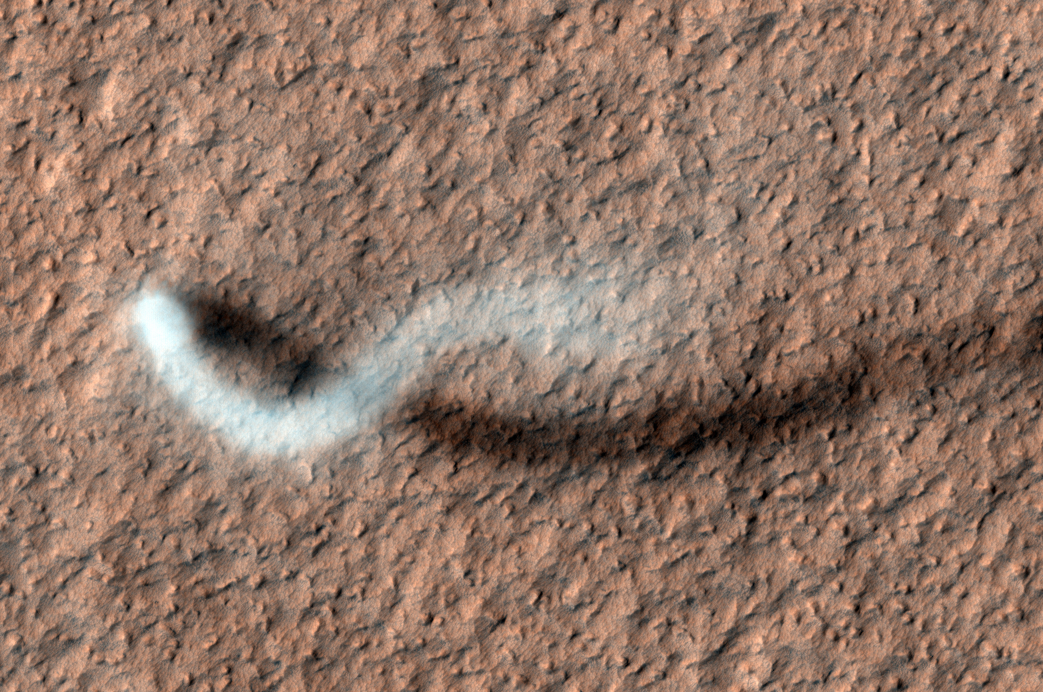 APOD: 2012 April 13 – A Dust Devil of Mars