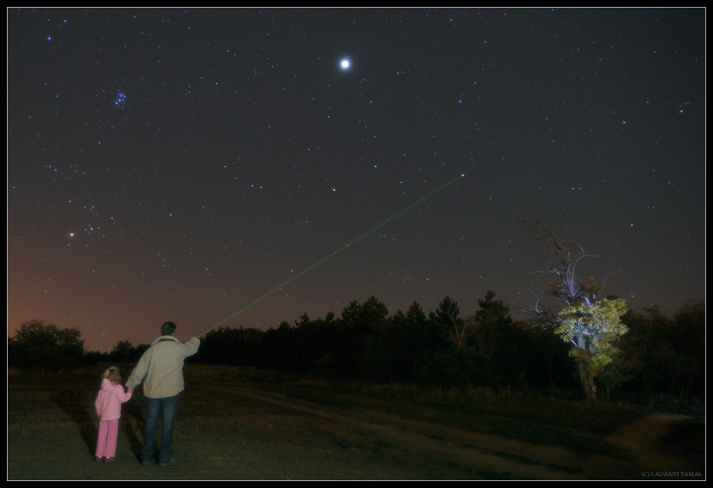 APOD: 2012 April 1 – Dad Quiets Omicron Ceti